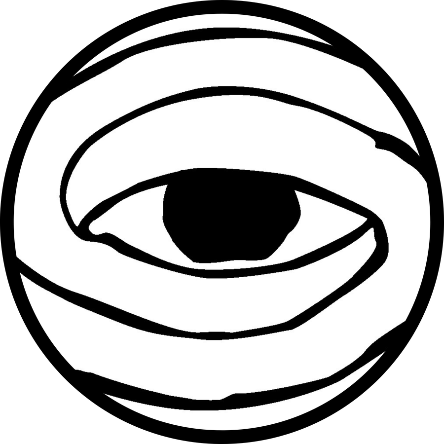Isotipo de La Subver, un ojo dentro de un círculo
