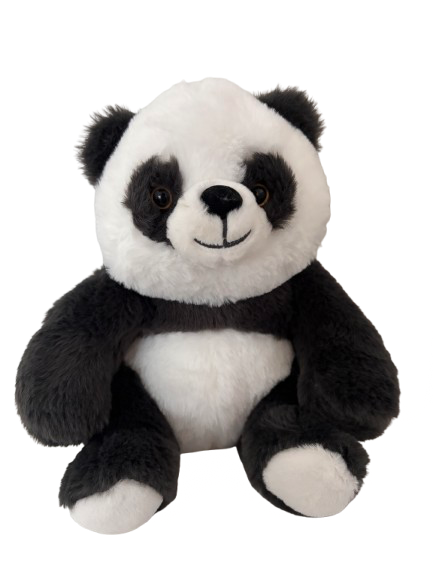 Mascota de La Subver, un panda de peluche